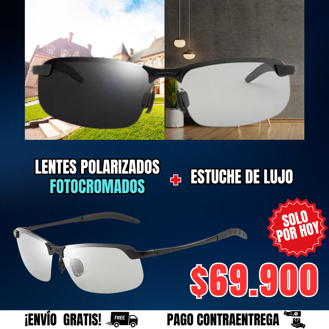 GAFAS GFlex FOTOCROMATICAS + ESTUCHE DE LUJO🎁