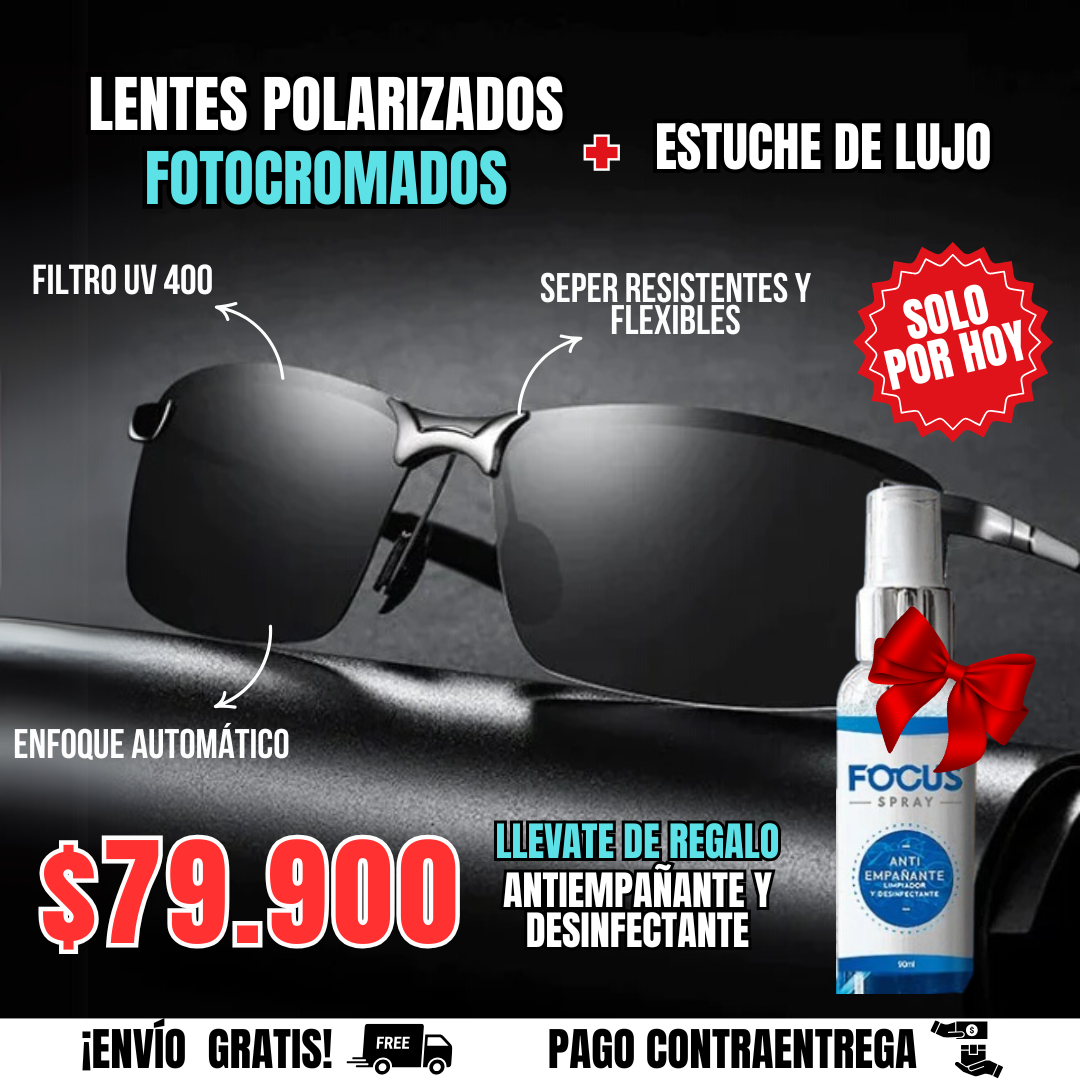 GAFAS GFlex FOTOCROMATICAS + KIT ANTIEMPAÑANTE🎁