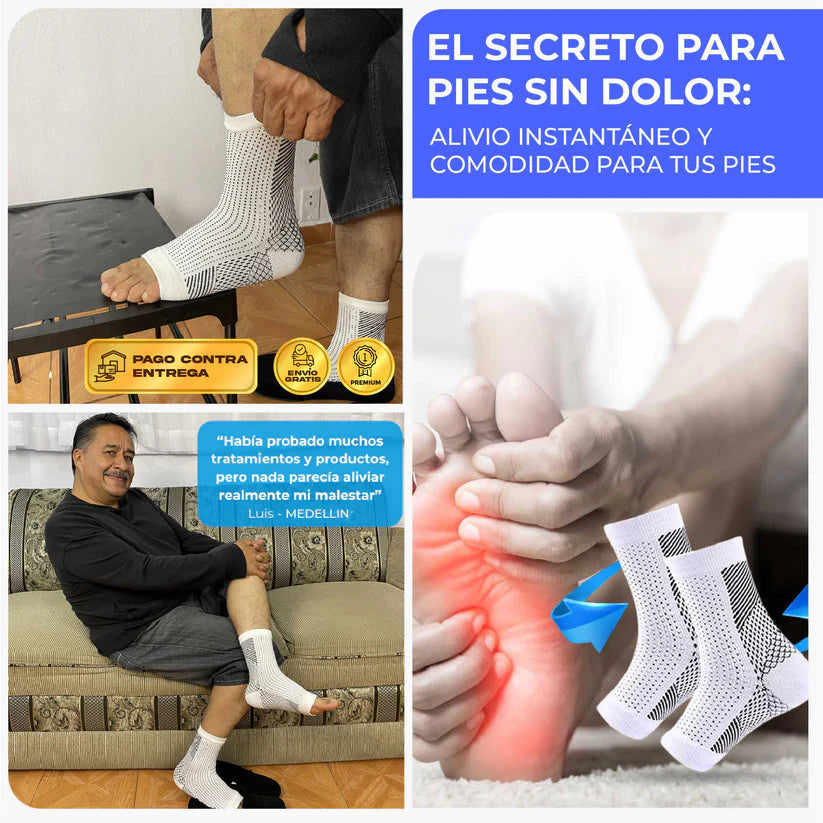 2X1 Medias De Neuro Compresión - Dale a tus pies el descanso que necesitan ¡YA!
